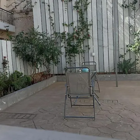 House With Yard In Center Of Calamata