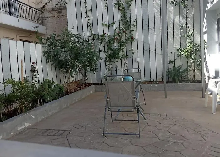 House With Yard In Center Of Kalamata